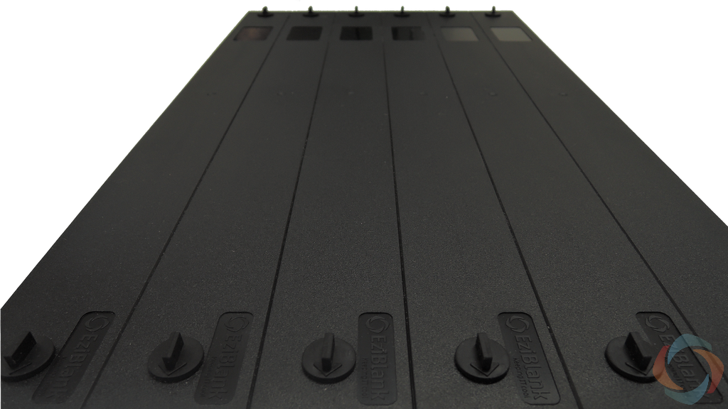 19″ Universal 6RU Modular Blanking Panel (Black) - Image 4