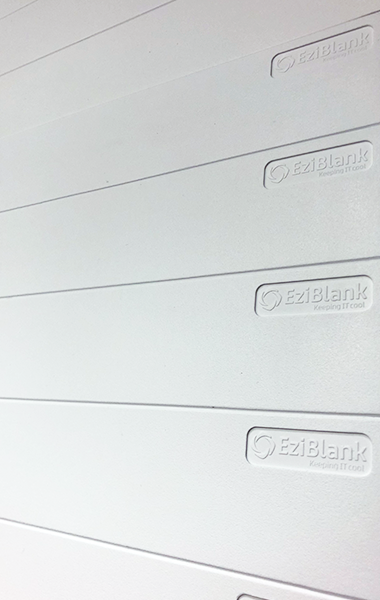 19″ Universal 6RU Modular Blanking Panel (White) - Image 3