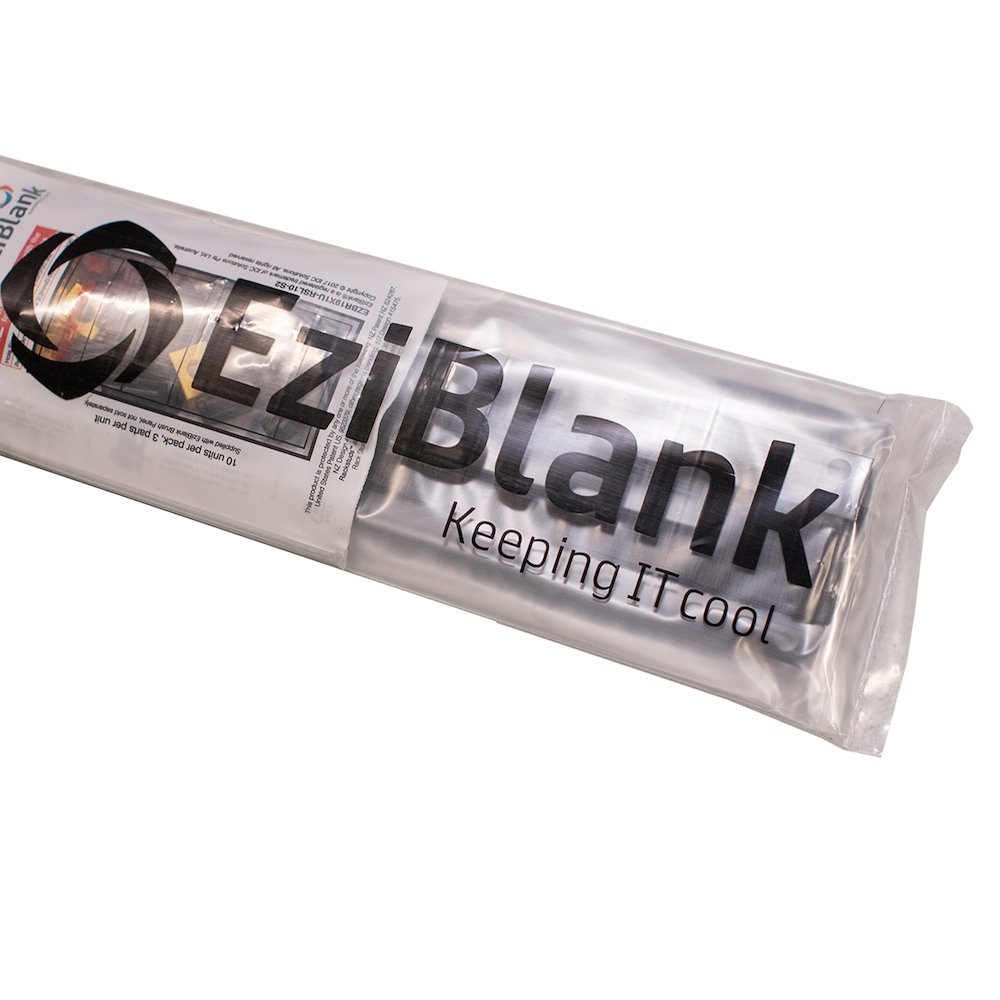 19" 1RU Brush Panel (Pack of 5) - Image 2